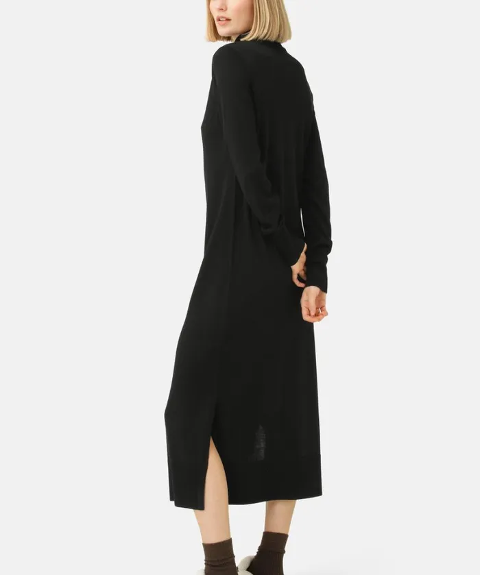 Pullover 8211 Black Clothing Ilse Jacobsen Dresses Long