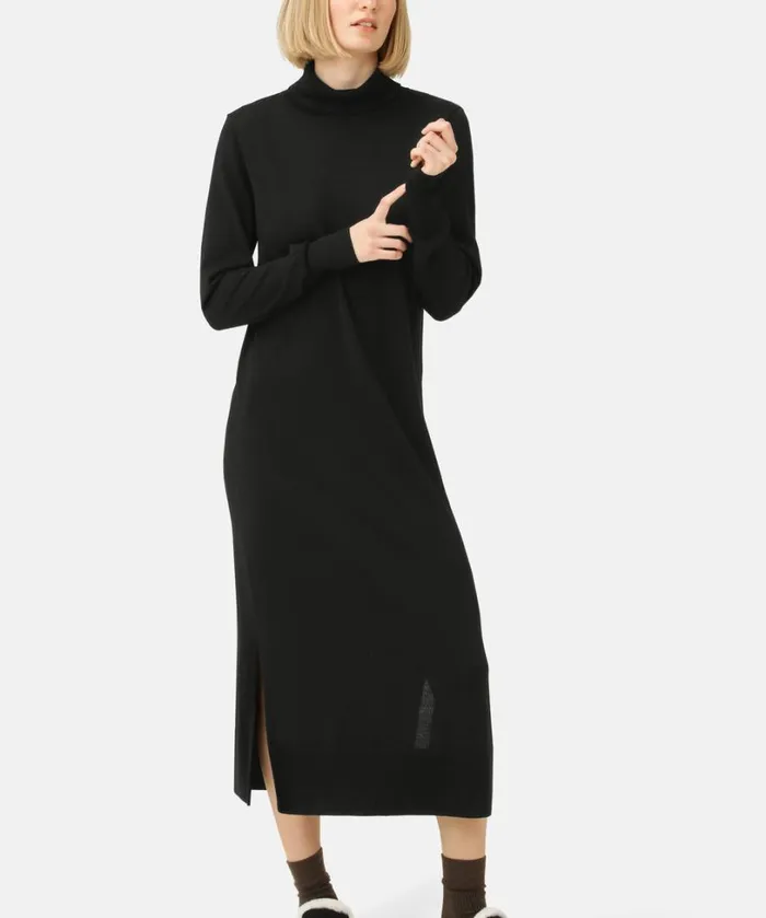 Pullover 8211 Black Clothing Ilse Jacobsen Dresses Long