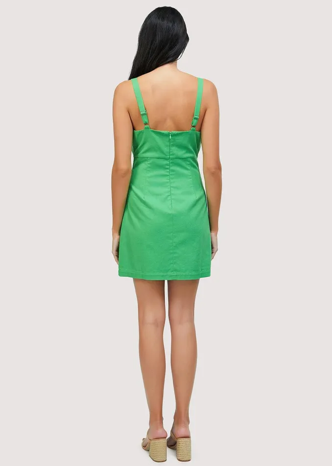 Radiance Mini Dress Green Women Lost Wander Dresses