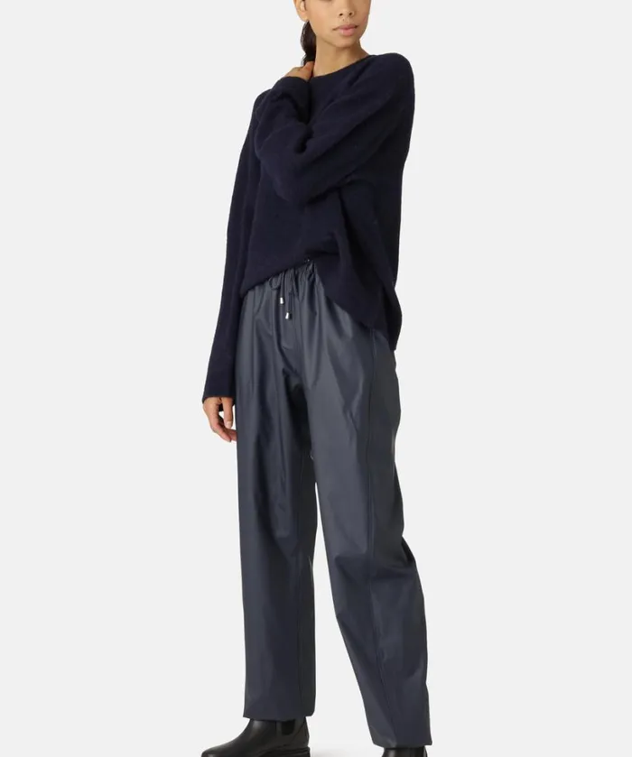 Rain Trousers 8211 Dark Indigo Rainwear Ilse Jacobsen Rain Trousers