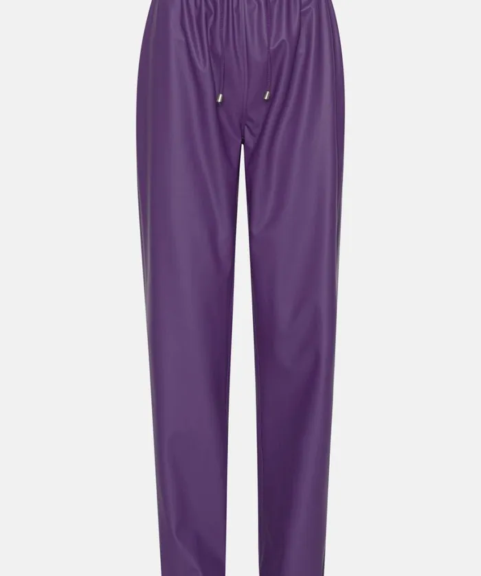 Rain Trousers 8211 Purple Rain Rainwear Ilse Jacobsen Rain Trousers