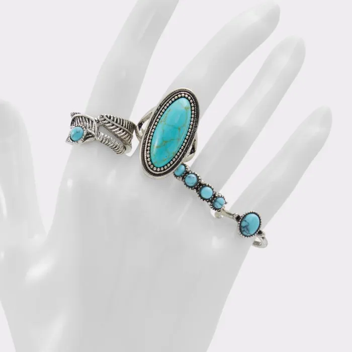 Rings Women ALDO Turqsizzle MultiFinger Rings
