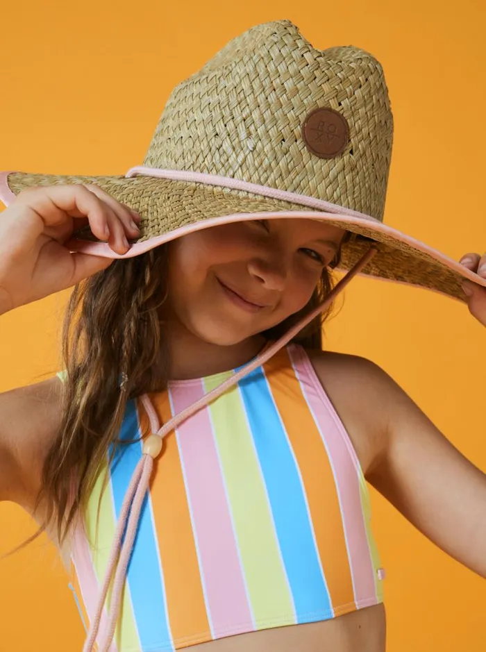 Roxy Accessories Girl039s 716 Pina To My Colada Sun Hat Tropical Peach 8211 Kids Roxy Accessories Girl039s 716 Pina To My Colada Sun Hat Tropical Peach 8211 Kids
