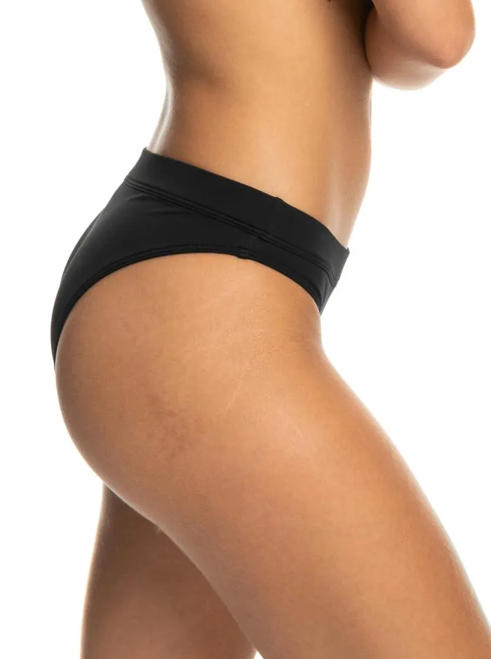 Roxy Bikinis Roxy Active Bikini Bottoms Anthracite 8211 Women Roxy Bikinis Roxy Active Bikini Bottoms Anthracite 8211 Women