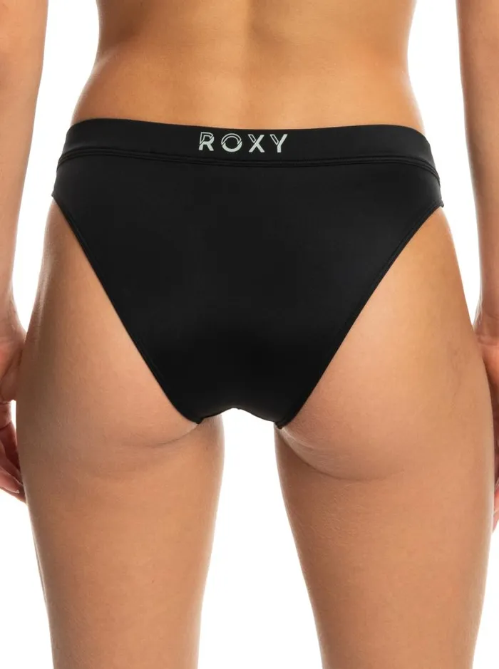 Roxy Bikinis Roxy Active Bikini Bottoms Anthracite 8211 Women Roxy Bikinis Roxy Active Bikini Bottoms Anthracite 8211 Women