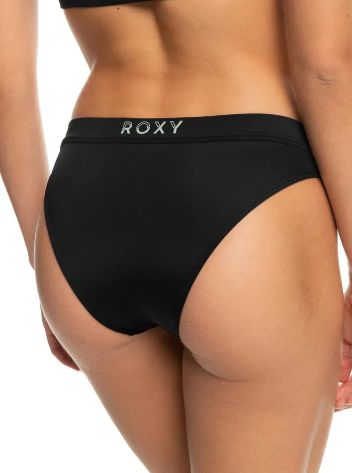 Roxy Bikinis Roxy Active Bikini Bottoms Anthracite 8211 Women Roxy Bikinis Roxy Active Bikini Bottoms Anthracite 8211 Women