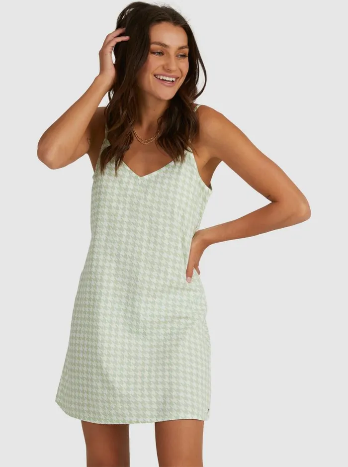Roxy Dresses Shine A Light Woven Strappy Dress Sprucetone Check It 8211 Women