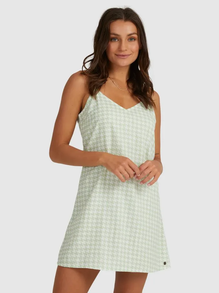 Roxy Dresses Shine A Light Woven Strappy Dress Sprucetone Check It 8211 Women