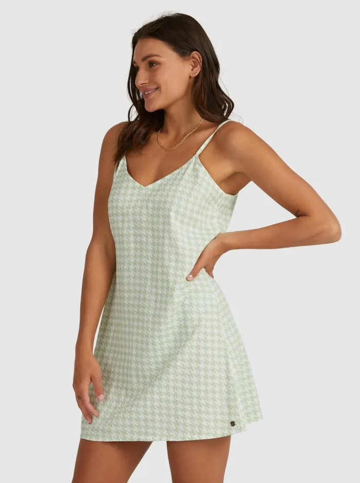 Roxy Dresses Shine A Light Woven Strappy Dress Sprucetone Check It 8211 Women