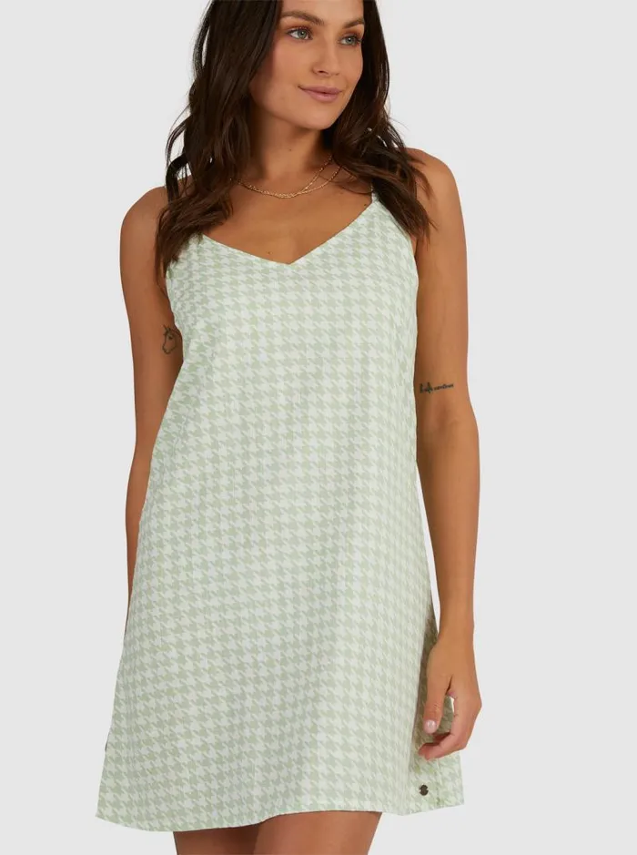 Roxy Dresses Shine A Light Woven Strappy Dress Sprucetone Check It 8211 Women