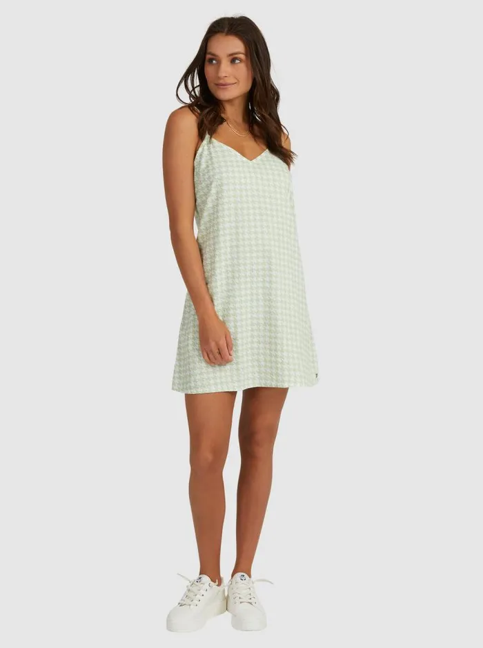 Roxy Dresses Shine A Light Woven Strappy Dress Sprucetone Check It 8211 Women