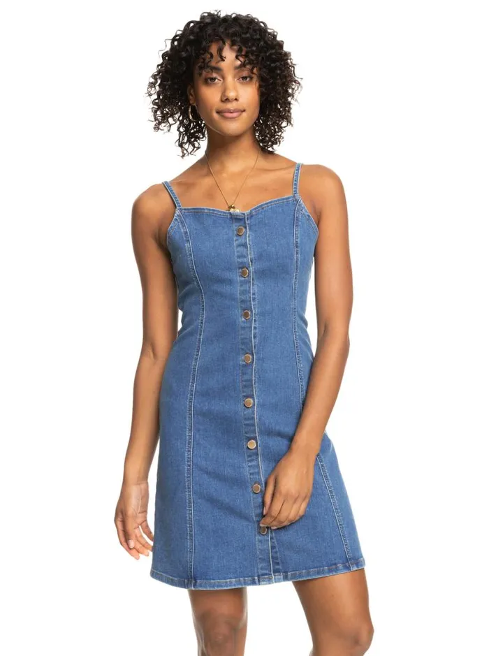 Roxy Dresses Some Dance Strappy Dress Medium Blue 8211 Women