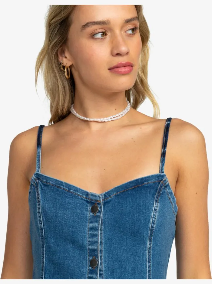 Roxy Dresses Some Dance Strappy Dress Medium Blue 8211 Women
