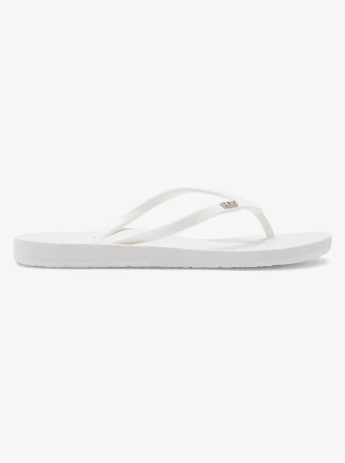 Roxy Flip Flops Jettie Sandals White 8211 Women Roxy Flip Flops Jettie Sandals White 8211 Women