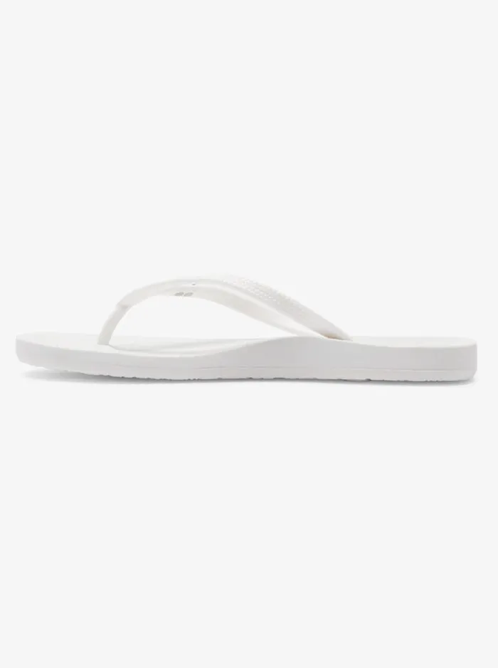 Roxy Flip Flops Jettie Sandals White 8211 Women Roxy Flip Flops Jettie Sandals White 8211 Women