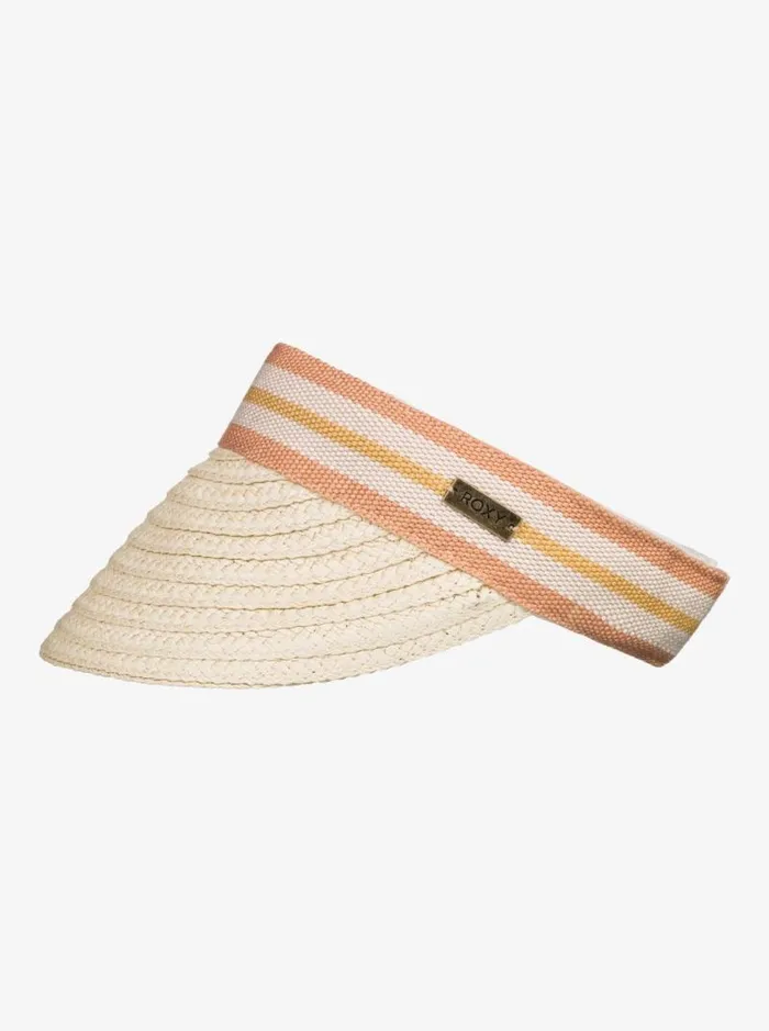 Roxy Hats Sunny Morning Straw Visor Natural 8211 Women