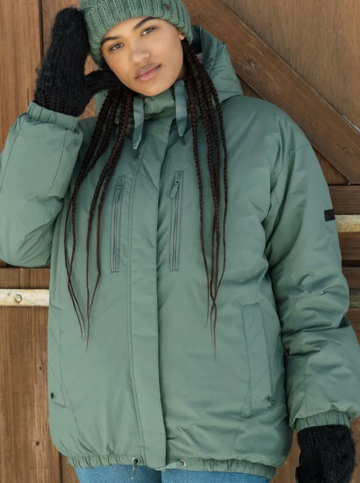 Roxy Jackets Lofty Cloud Winter Parka Dark Forest 8211 Women