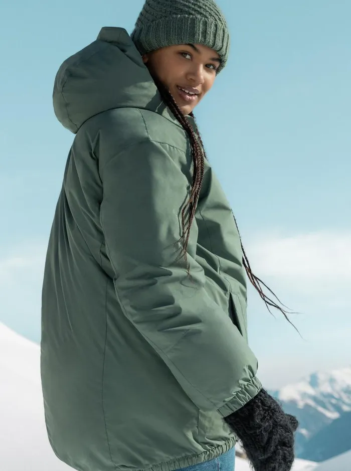 Roxy Jackets Lofty Cloud Winter Parka Dark Forest 8211 Women