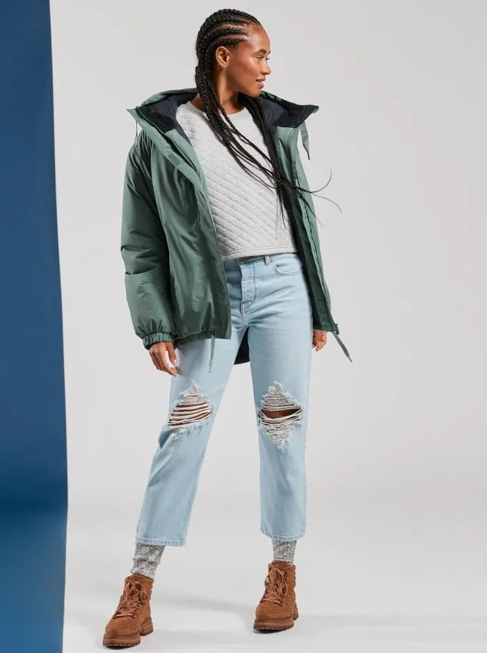 Roxy Jackets Lofty Cloud Winter Parka Dark Forest 8211 Women