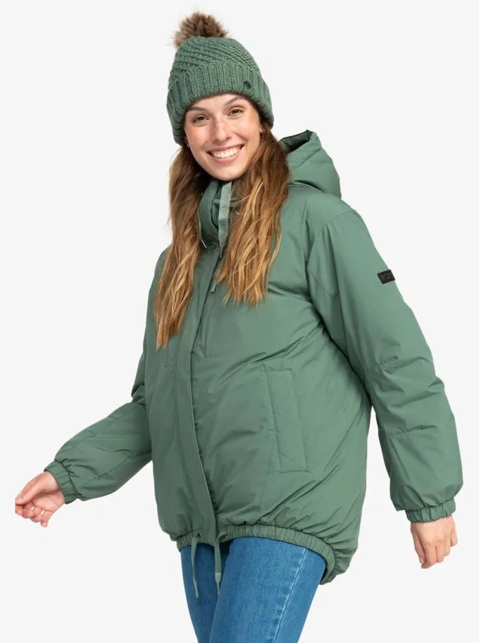 Roxy Jackets Lofty Cloud Winter Parka Dark Forest 8211 Women