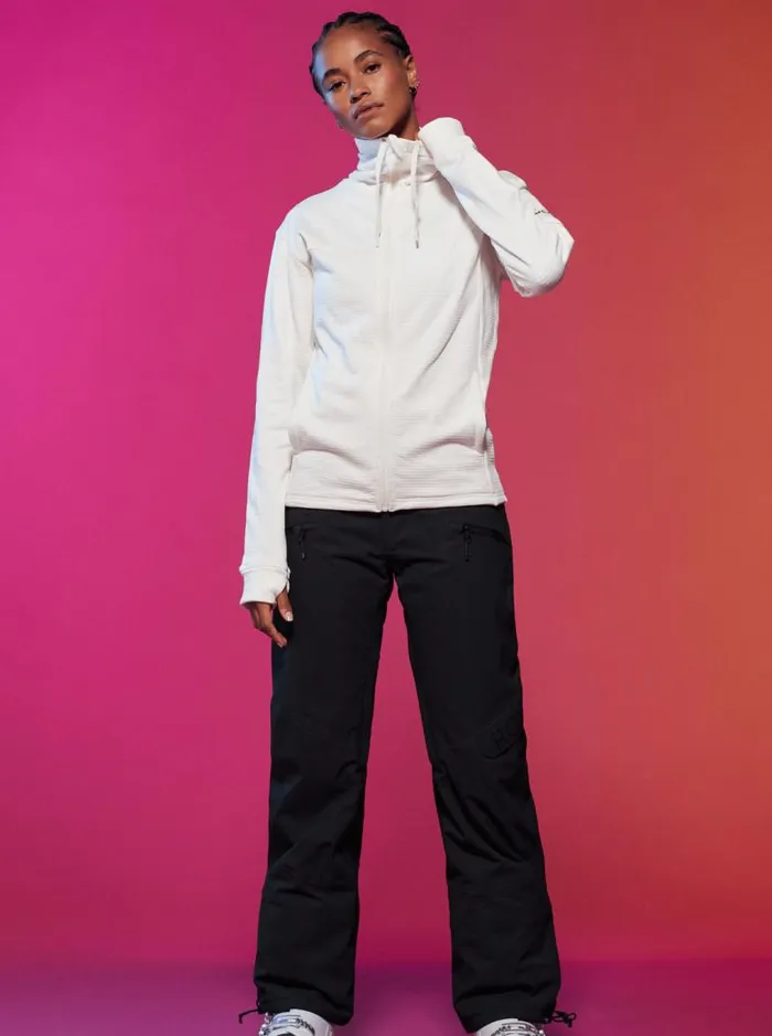Roxy Jackets Vertere Technical ZipUp Fleece Egret 8211 Women Roxy Jackets Vertere Technical ZipUp Fleece Egret 8211 Women