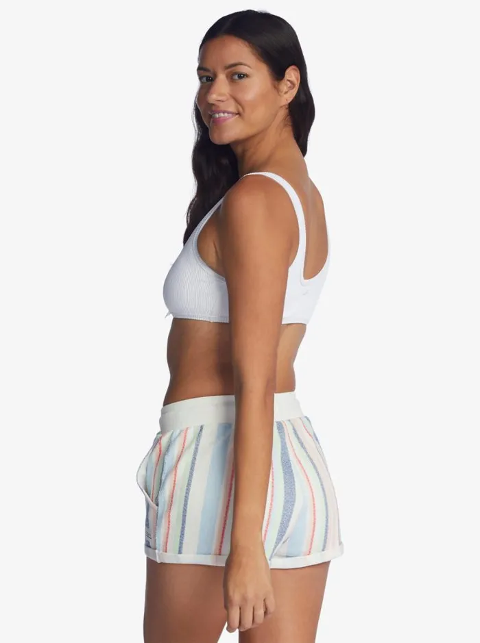 Roxy Loungewear Waves And Rays Fleece Bottom Bayside Stripe 8211 Women