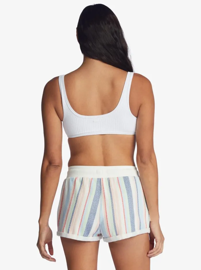 Roxy Loungewear Waves And Rays Fleece Bottom Bayside Stripe 8211 Women