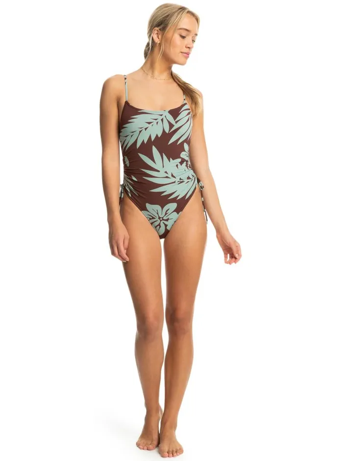 Roxy One Pieces Palm Cruz OnePiece Swimsuit Bitter Chocolate Palmeria 8211 Women Roxy One Pieces Palm Cruz OnePiece Swimsuit Bitter Chocolate Palmeria 8211 Women