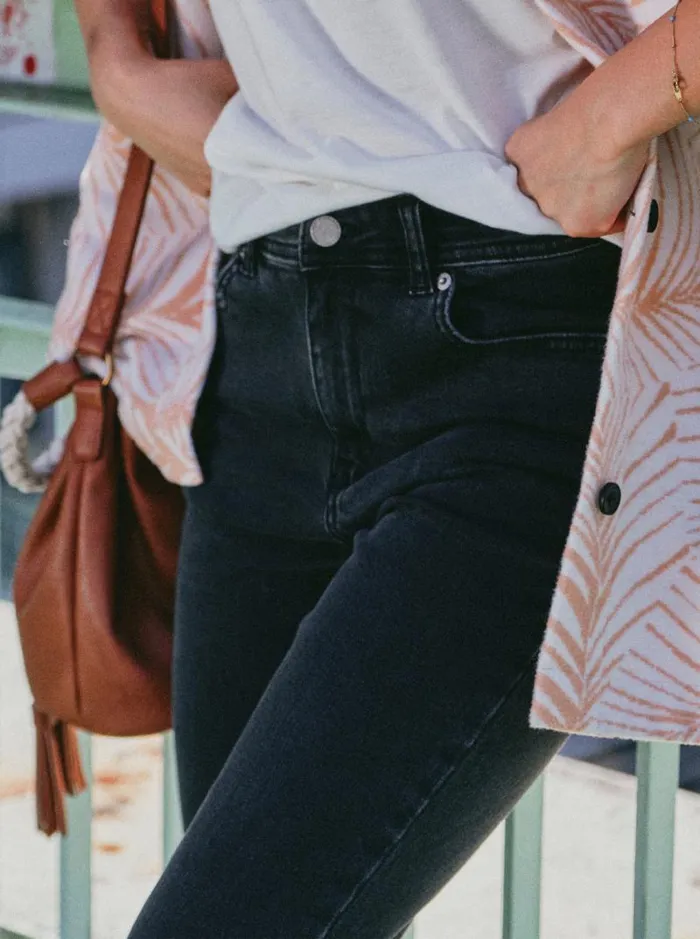 Roxy Pants and Jeans Night Away Black Slim Jeans Anthracite 8211 Women