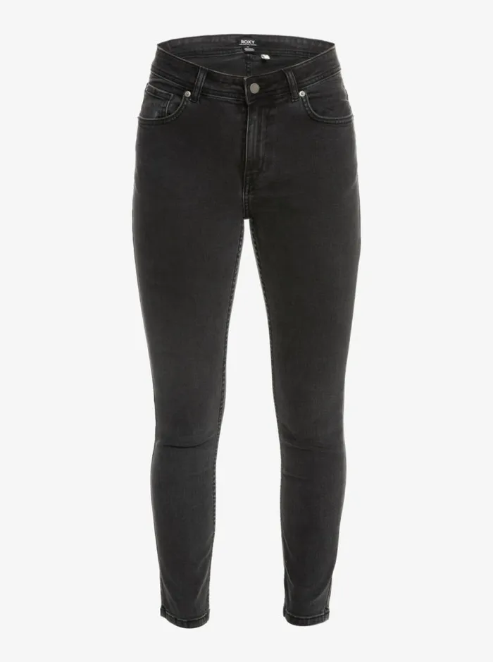 Roxy Pants and Jeans Night Away Black Slim Jeans Anthracite 8211 Women Roxy Pants and Jeans Night Away Black Slim Jeans Anthracite 8211 Women