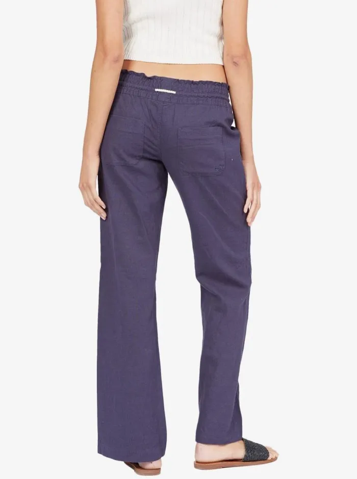 Roxy Pants and Jeans Oceanside Flared Pants Mood Indigo 8211 Women