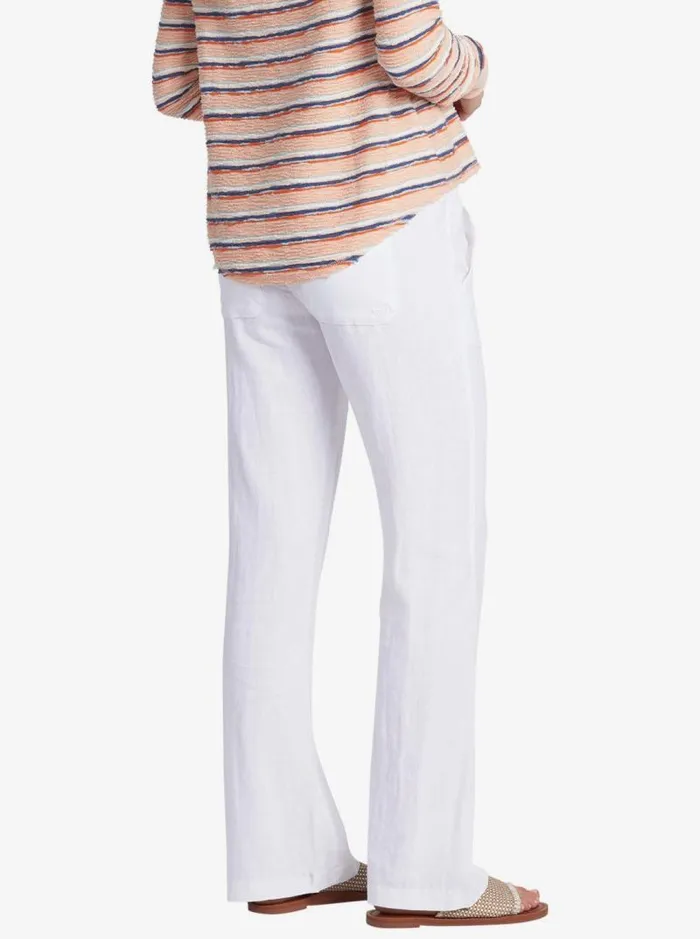 Roxy Pants and Jeans Oceanside Flared Pants Sea Salt 8211 Women Roxy Pants and Jeans Oceanside Flared Pants Sea Salt 8211 Women