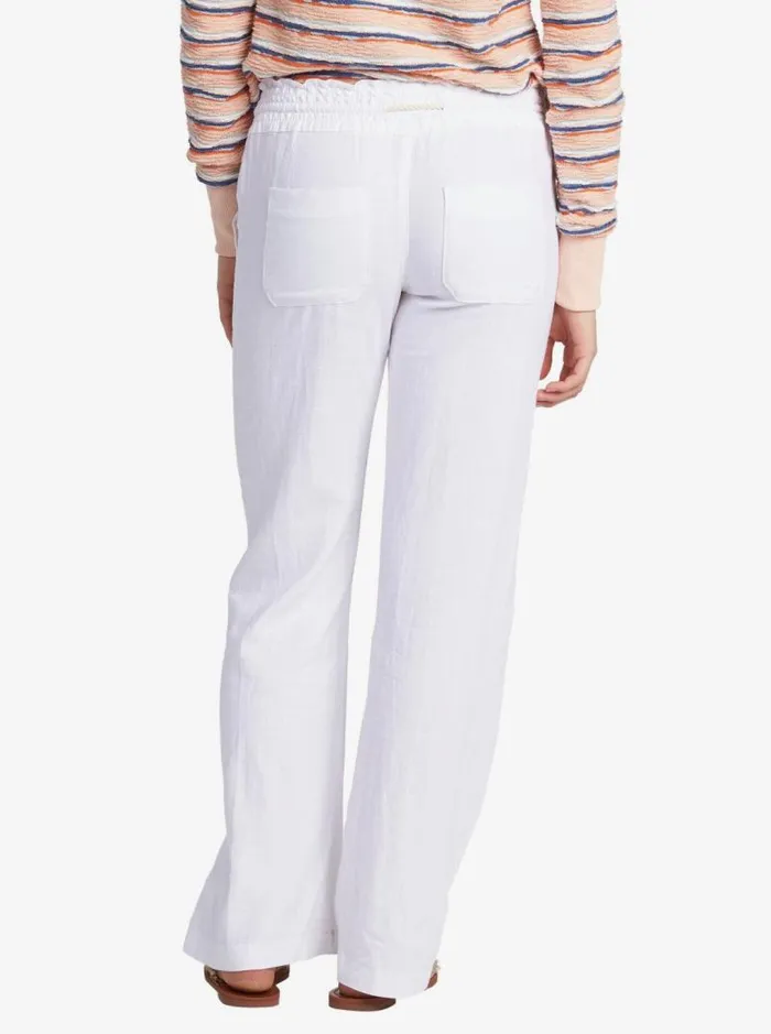 Roxy Pants and Jeans Oceanside Flared Pants Sea Salt 8211 Women Roxy Pants and Jeans Oceanside Flared Pants Sea Salt 8211 Women