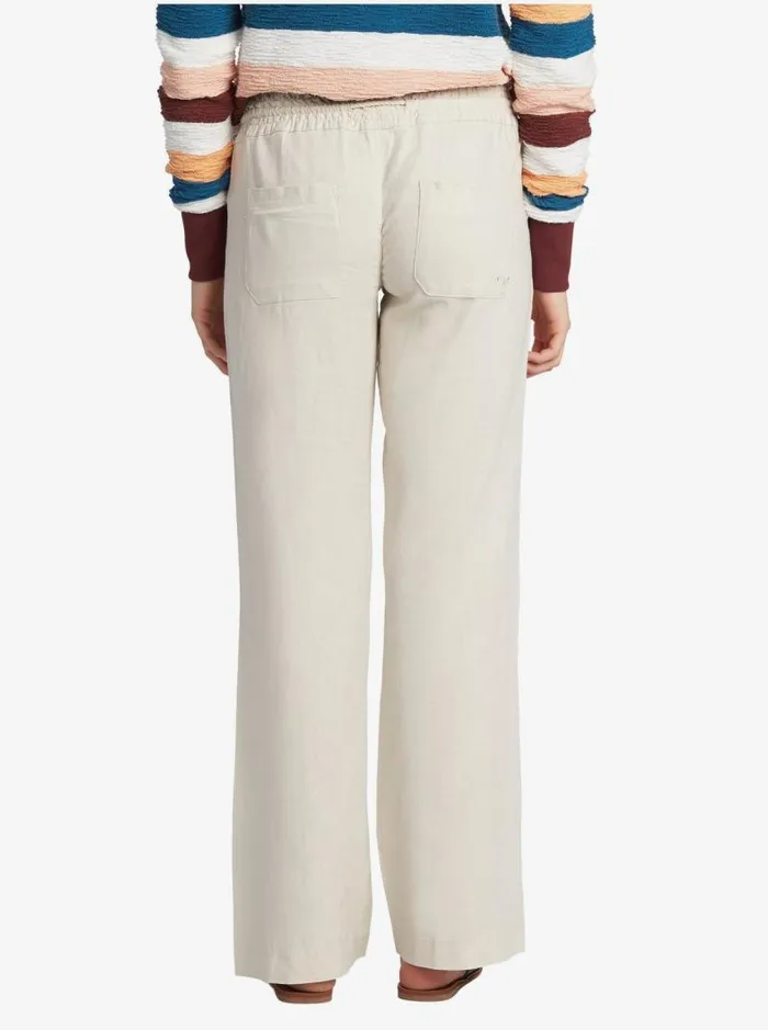Roxy Pants and Jeans Oceanside Flared Pants Stone 8211 Women