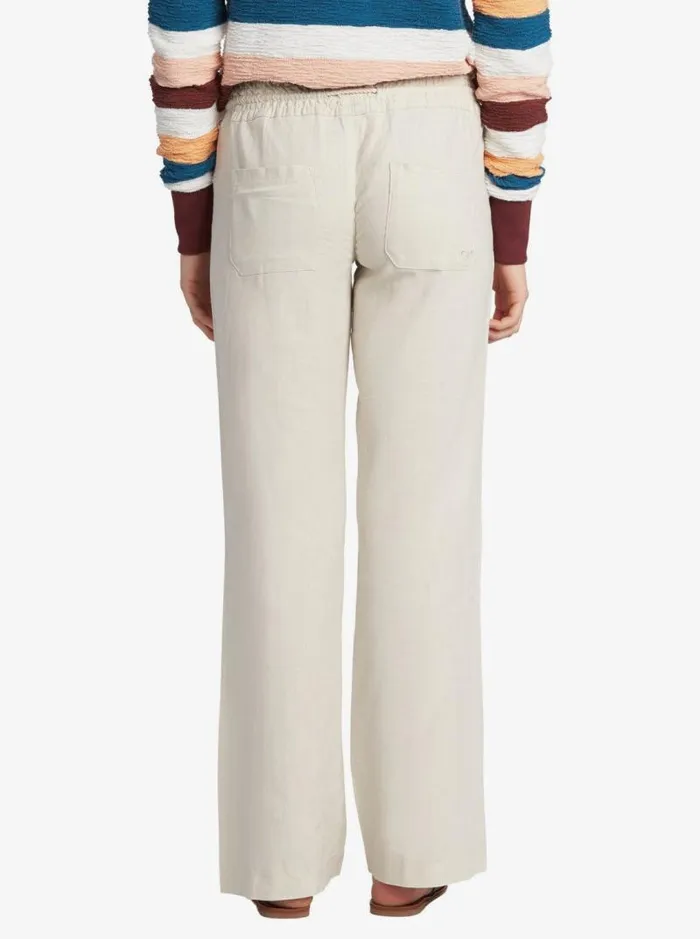 Roxy Pants and Jeans Oceanside Flared Pants Stone 8211 Women
