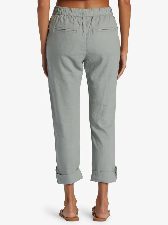 Roxy Pants and Jeans On The Seashore Cargo Pants Slate Gray 8211 Women