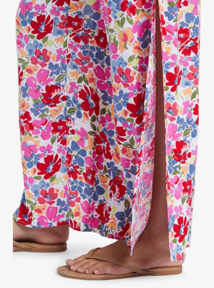 Roxy Pants and Jeans Tropical Rhythm Beach Pants Shocking Pink Bloomin Babe 8211 Women Roxy Pants and Jeans Tropical Rhythm Beach Pants Shocking Pink Bloomin Babe 8211 Women