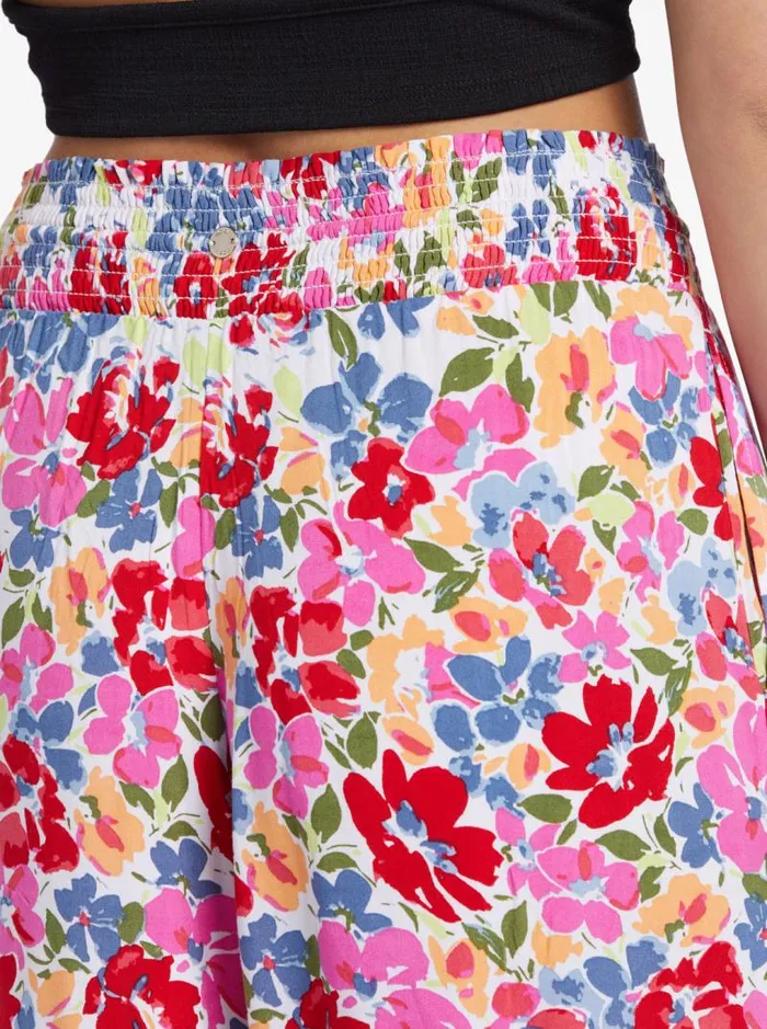 Roxy Pants and Jeans Tropical Rhythm Beach Pants Shocking Pink Bloomin Babe 8211 Women Roxy Pants and Jeans Tropical Rhythm Beach Pants Shocking Pink Bloomin Babe 8211 Women