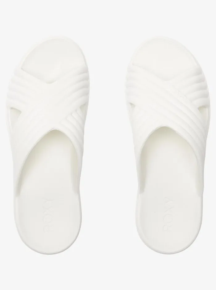 Roxy Sandals Roxy Rivie Sandals White 8211 Women Roxy Sandals Roxy Rivie Sandals White 8211 Women