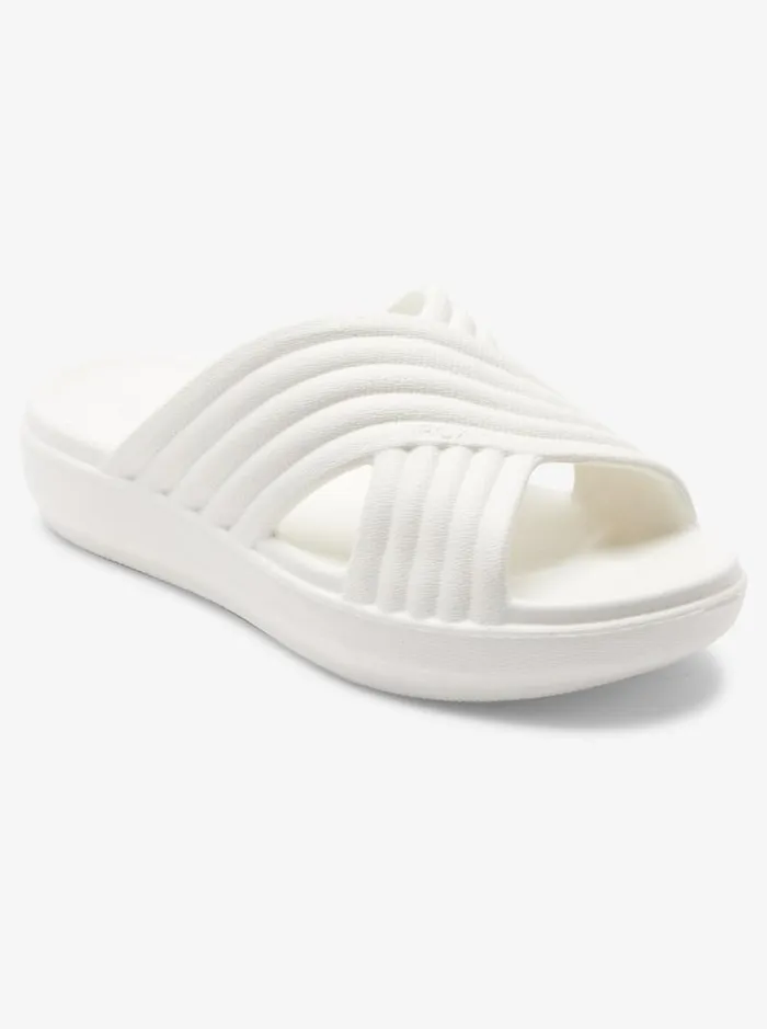 Roxy Sandals Roxy Rivie Sandals White 8211 Women Roxy Sandals Roxy Rivie Sandals White 8211 Women