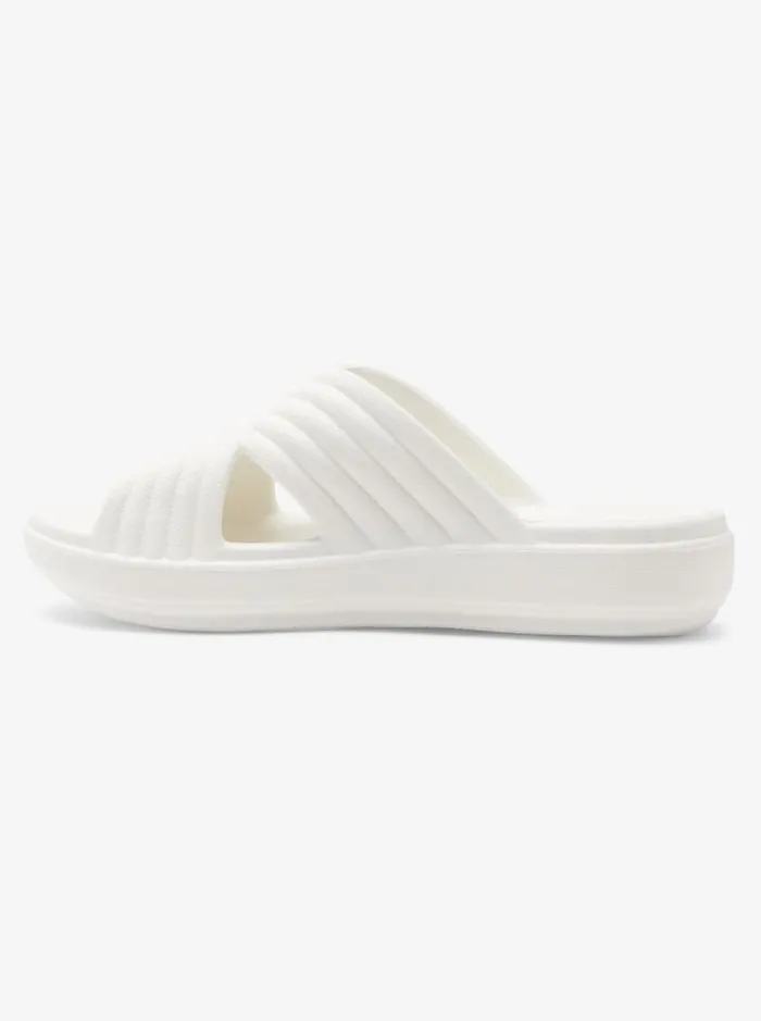 Roxy Sandals Roxy Rivie Sandals White 8211 Women Roxy Sandals Roxy Rivie Sandals White 8211 Women