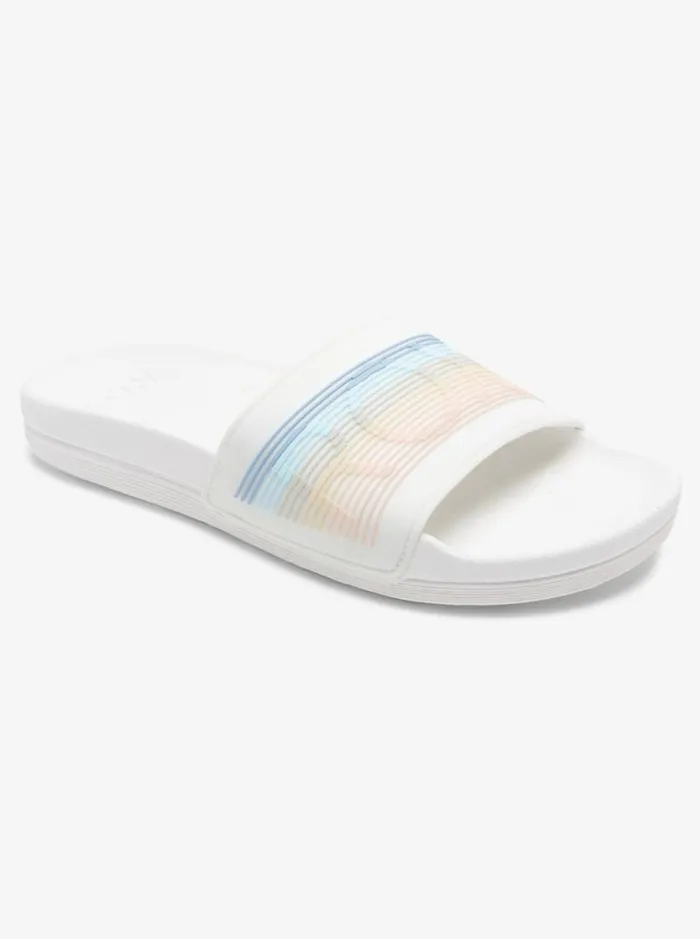 Roxy Sandals Slippy WaterFriendly Sandals Whitestripe 8211 Women