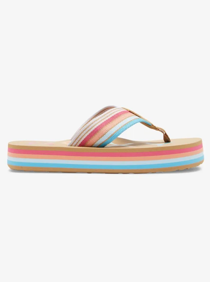 Roxy Shoes and Sandals Girl039s 416 Chika Hi Sandals Baja Bluecrazy Pink 8211 Kids Roxy Shoes and Sandals Girl039s 416 Chika Hi Sandals Baja Bluecrazy Pink 8211 Kids