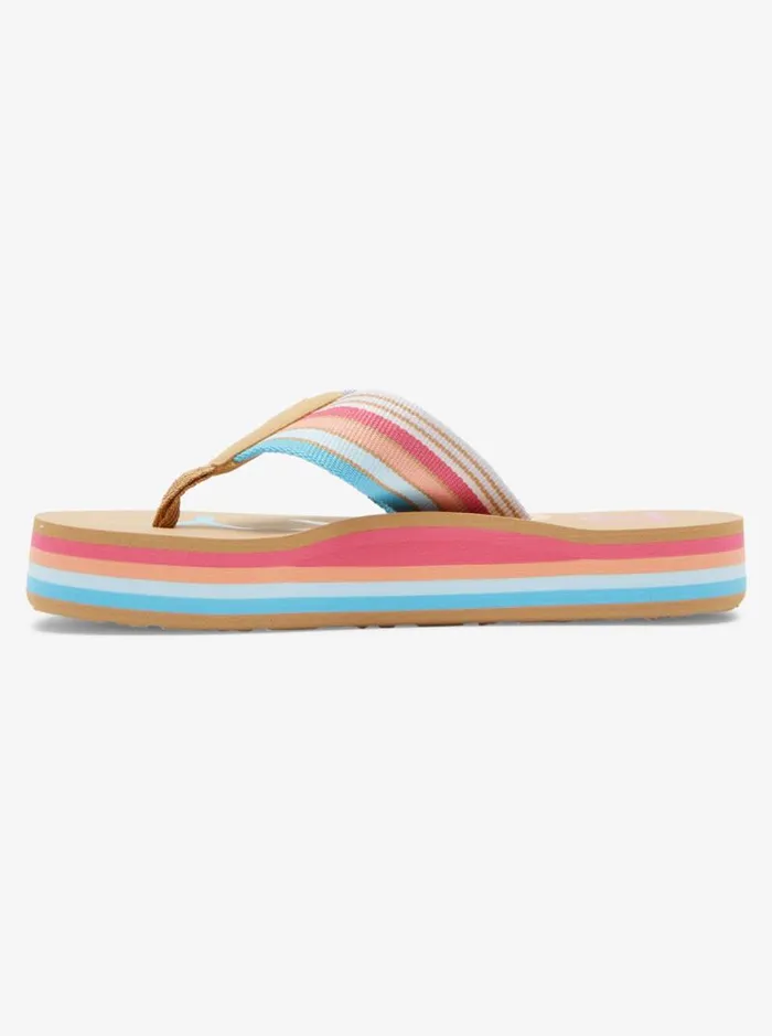 Roxy Shoes and Sandals Girl039s 416 Chika Hi Sandals Baja Bluecrazy Pink 8211 Kids Roxy Shoes and Sandals Girl039s 416 Chika Hi Sandals Baja Bluecrazy Pink 8211 Kids