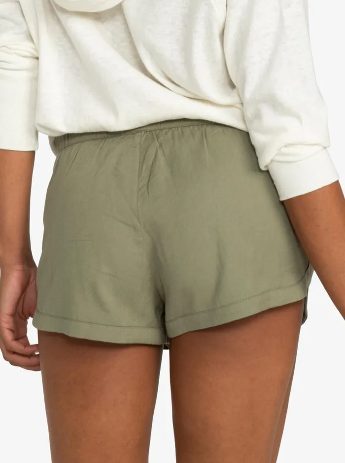 Roxy Shorts New Impossible Love Elasticized Shorts Sea Spray 8211 Women Roxy Shorts New Impossible Love Elasticized Shorts Sea Spray 8211 Women