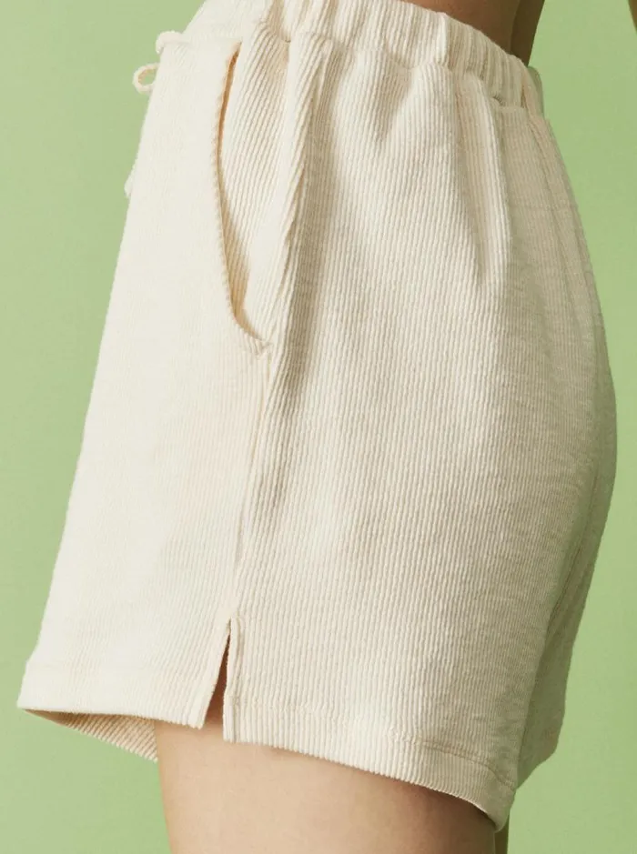 Roxy Shorts Sand Path Elastic Waist Shorts Tapioca 8211 Women