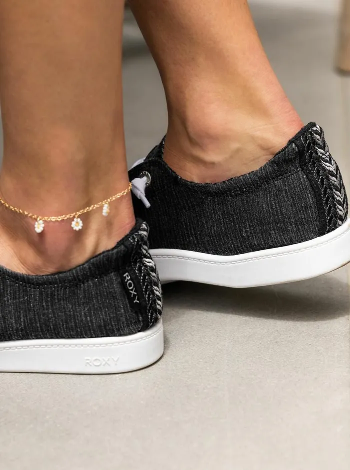 Roxy Sneakers Bayshore Shoes Black 8211 Women Roxy Sneakers Bayshore Shoes Black 8211 Women