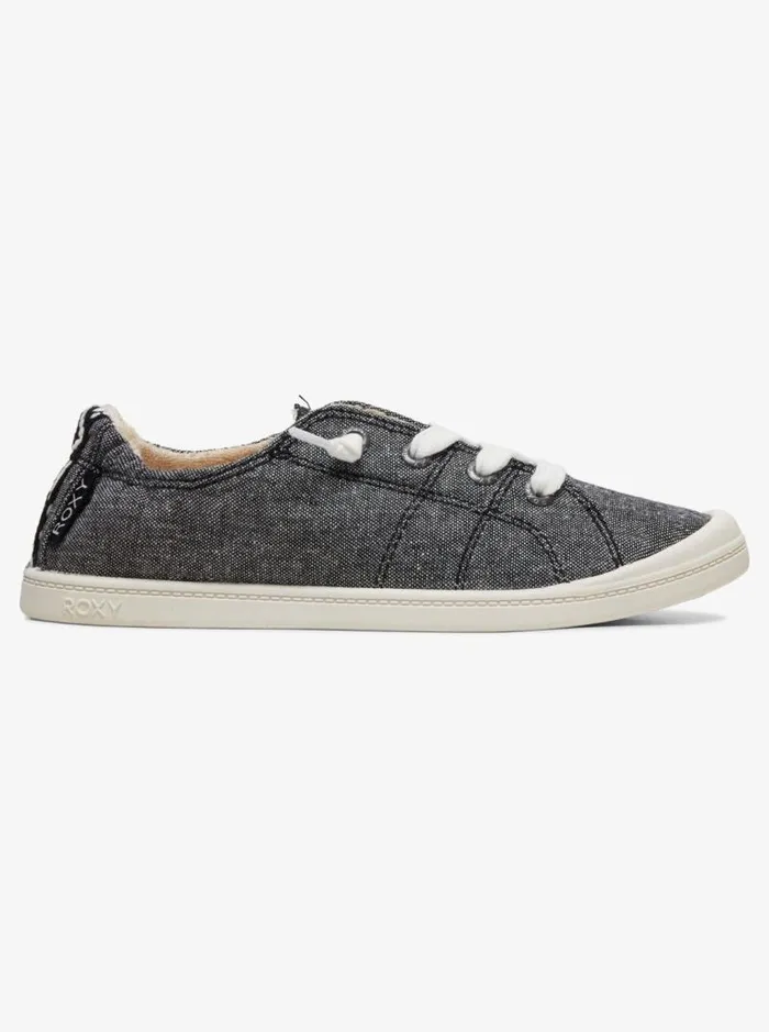 Roxy Sneakers Bayshore Shoes Black 8211 Women Roxy Sneakers Bayshore Shoes Black 8211 Women