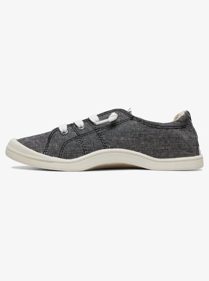 Roxy Sneakers Bayshore Shoes Black 8211 Women Roxy Sneakers Bayshore Shoes Black 8211 Women