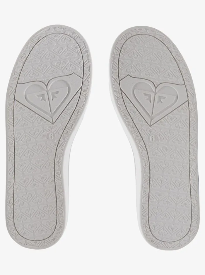 Roxy Sneakers Minnow SlipOn Shoes Cool Grey 8211 Women Roxy Sneakers Minnow SlipOn Shoes Cool Grey 8211 Women